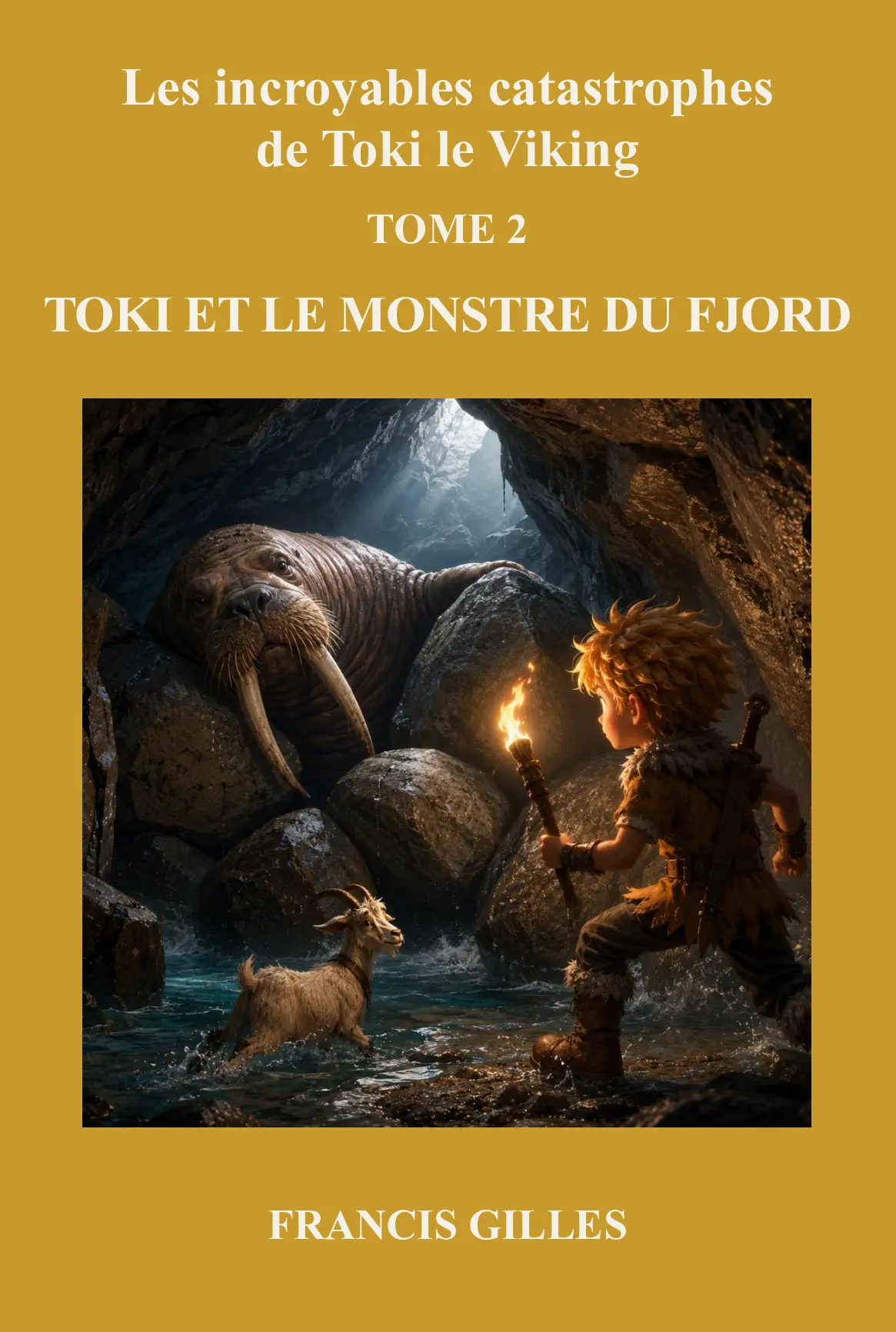 Couverture du livre Toki et le Monstre du Fjord