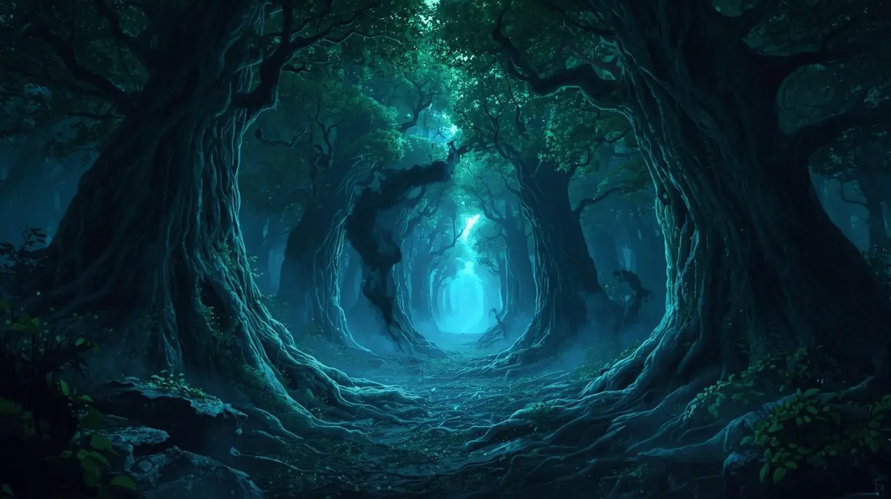 Niflheim est l’un des royaumes primordiaux, né au commencement du cosmos. Son nom signifie « le monde des brumes », et il incarne le froid, l’obscurité et la glace éternellee