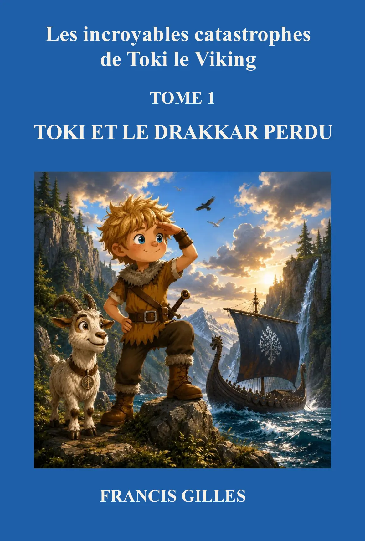 Couverture du livre Toki et le drakkar perdu