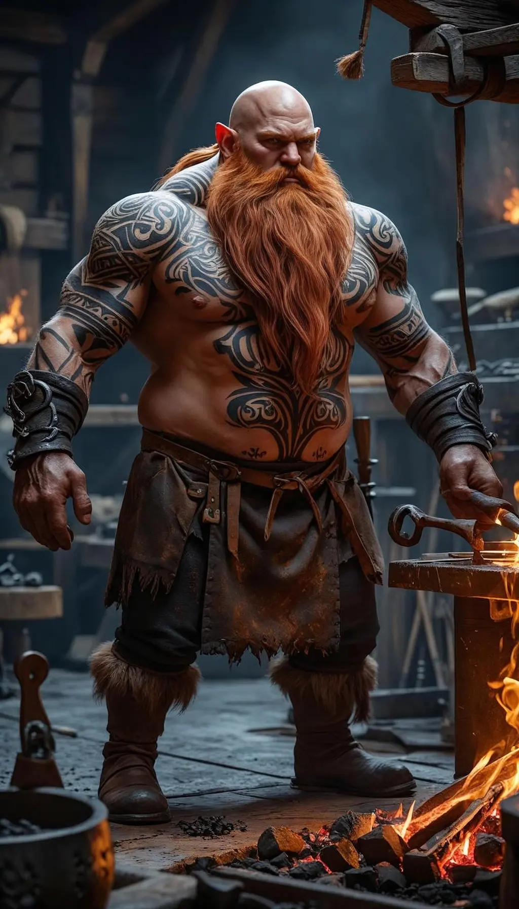 REDWIN, maitre forgeron d'Alberich dans la nuit du ragnarok
