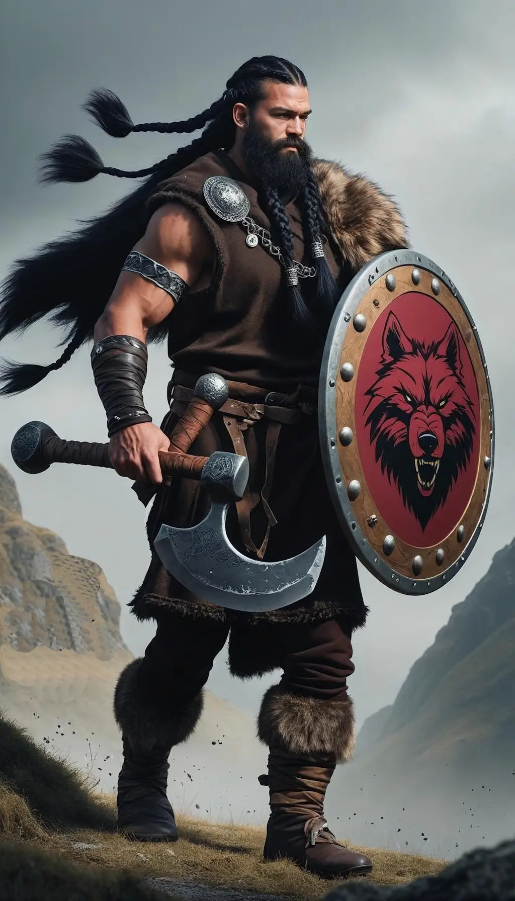 Ulfgrim, general de de guerre Skjold dans la nuit du ragnarok