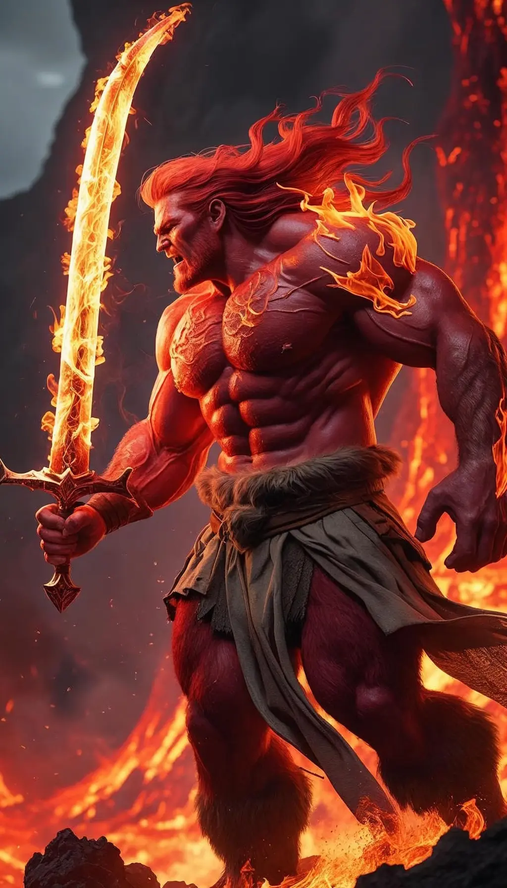 ZBROG, general de guerre de SURTR dans la nuit du ragnarok
